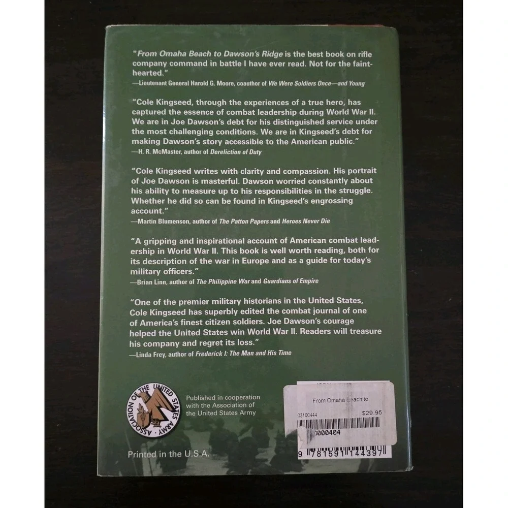 From Omaha Beach to Dawson's Run by Cole C. Kingseed